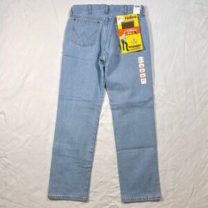 Wrangler Original Fit NWT Cowboy Cut Bootcut Jeans 32 x 32 100% Cotton Light